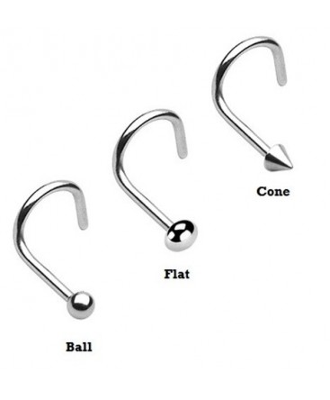 Surgical Steel Spike / Ball / Dome Nose Hook / Screw