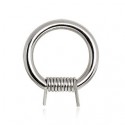 Surgical Steel Barbed Wire Captive Bead Ring BCR