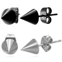 Stainless Steel Spike / Cone / Punk Rock Stud Earrings