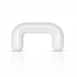 Clear Acrylic Nose / Septum Retainer / Keeper Bar